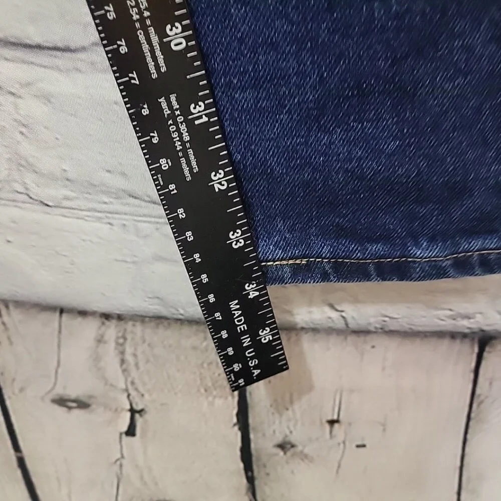 WRANGLER 36 x 34 Jeans Blue RELAXED fit 100%‎ COTTON 5-STAR PREMIUM men's NWT